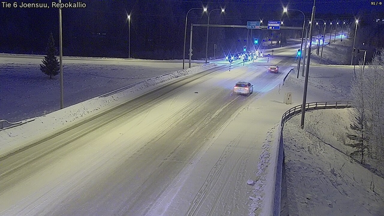 Kelikamerat Kuva Tie 6 Joensuu, Repokallio, Joensuu, Pohjois-Karjala