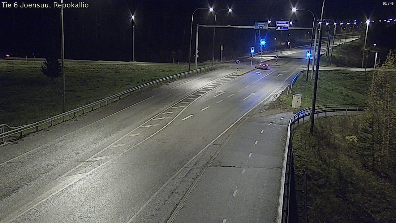 Kelikamerat Kuva Tie 6 Joensuu, Repokallio, Joensuu, Pohjois-Karjala