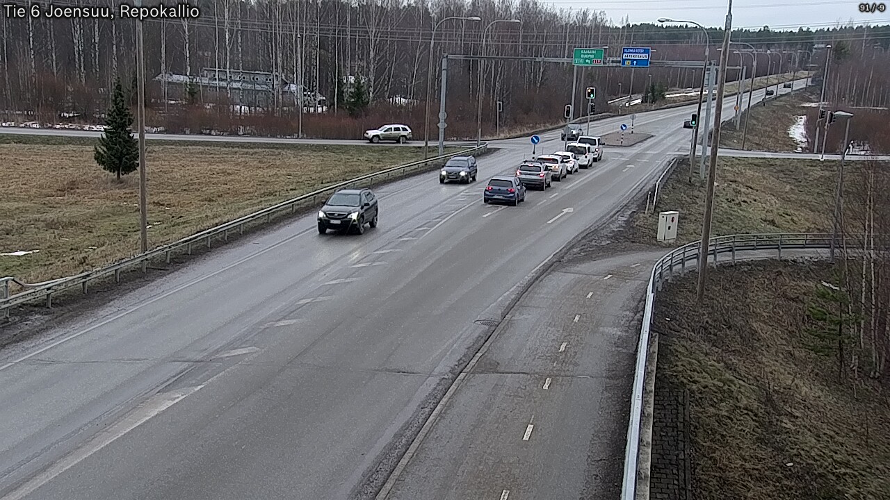 Kelikamerat Kuva Tie 6 Joensuu, Repokallio, Joensuu, Pohjois-Karjala