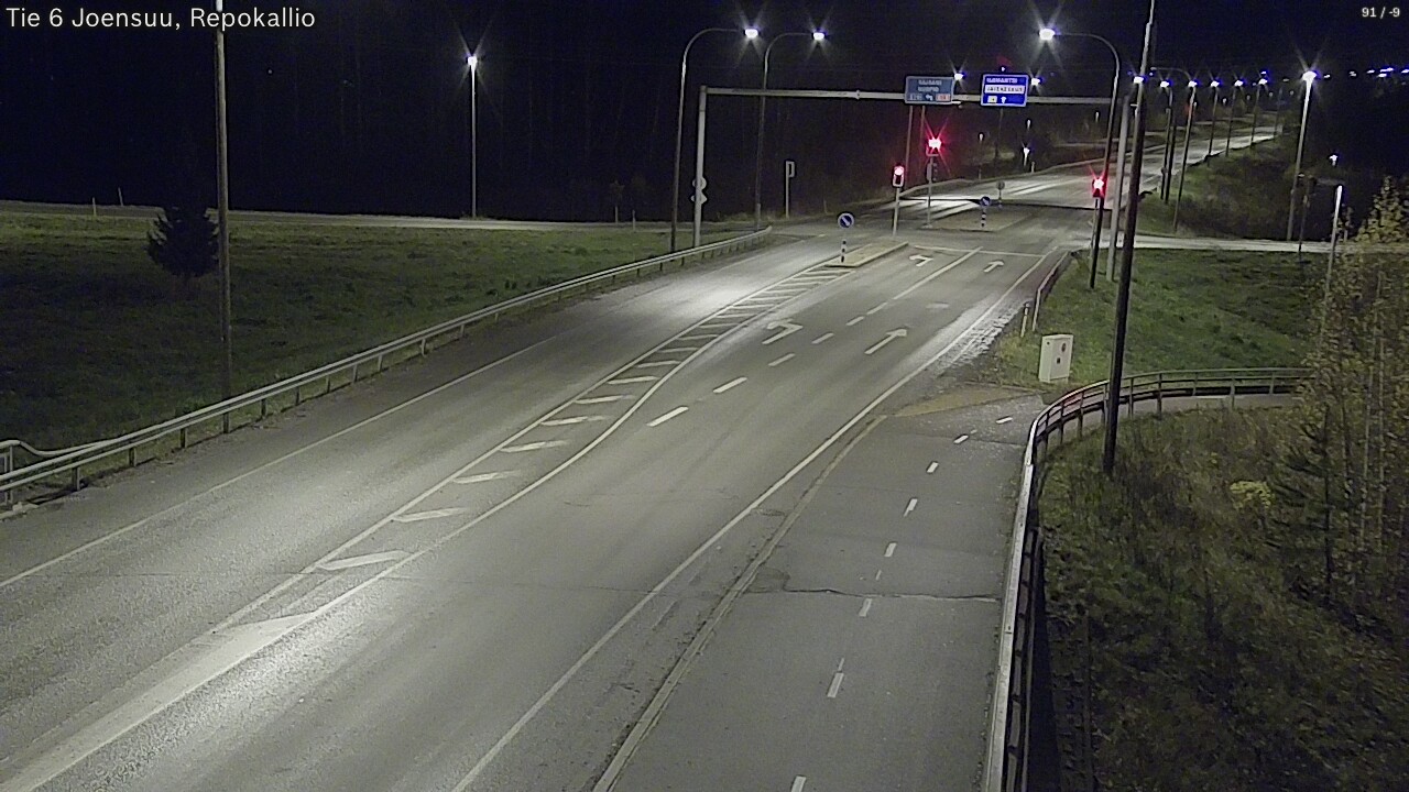 Kelikamerat Kuva Tie 6 Joensuu, Repokallio, Joensuu, Pohjois-Karjala