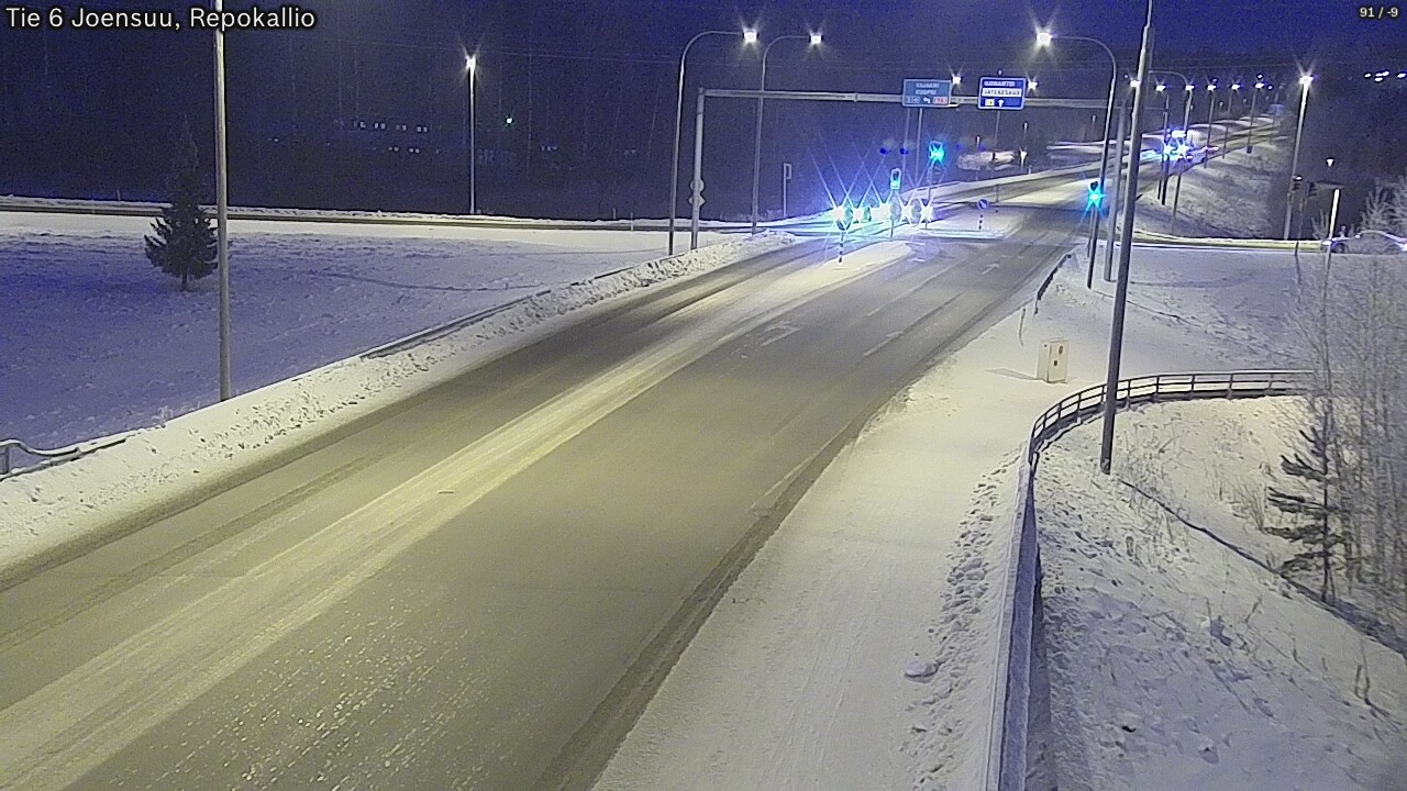 Kelikamerat Kuva Tie 6 Joensuu, Repokallio, Joensuu, Pohjois-Karjala