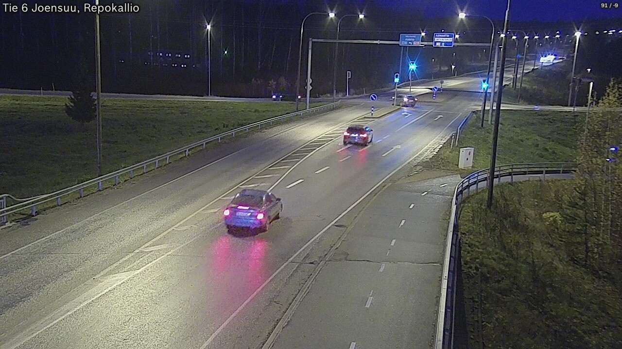 Kelikamerat Kuva Tie 6 Joensuu, Repokallio, Joensuu, Pohjois-Karjala