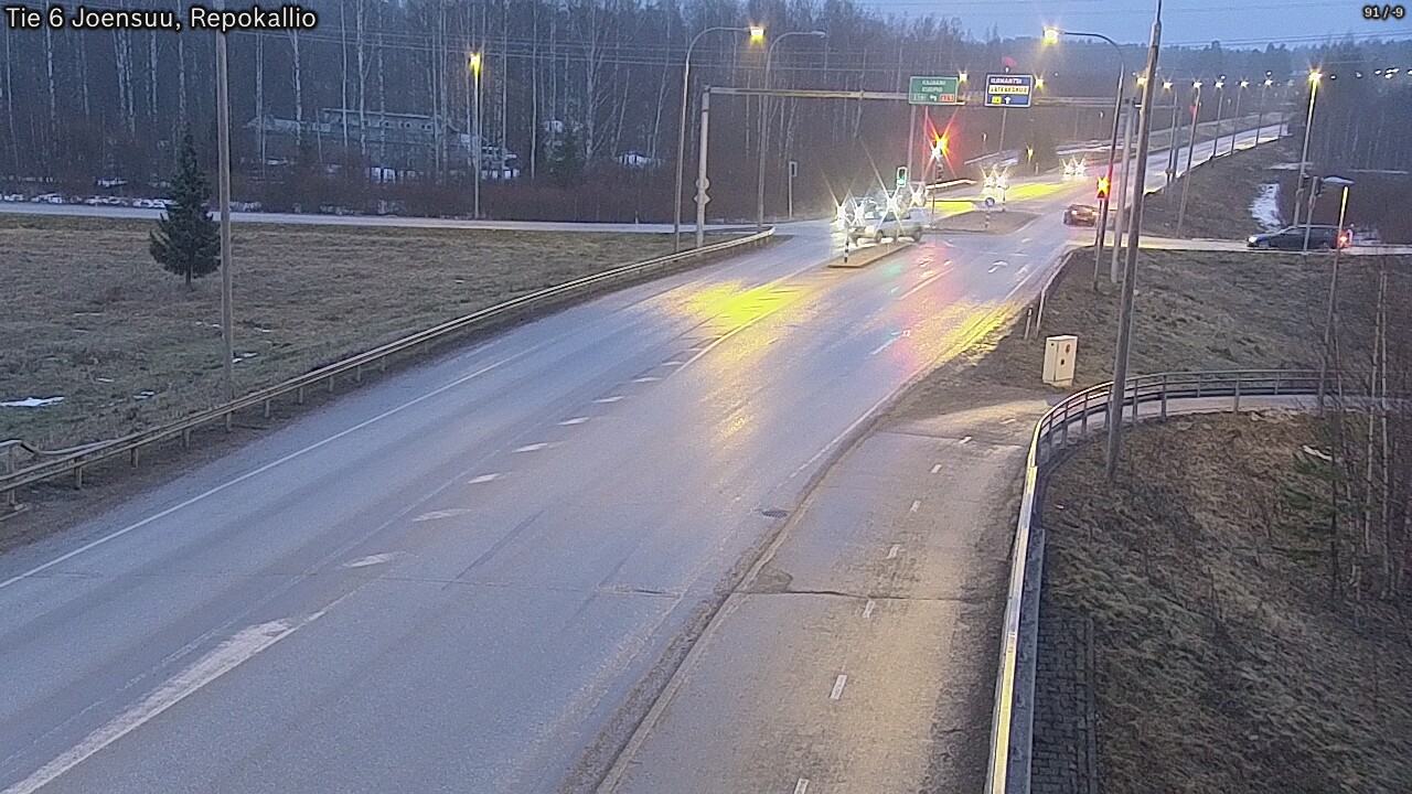 Kelikamerat Kuva Tie 6 Joensuu, Repokallio, Joensuu, Pohjois-Karjala