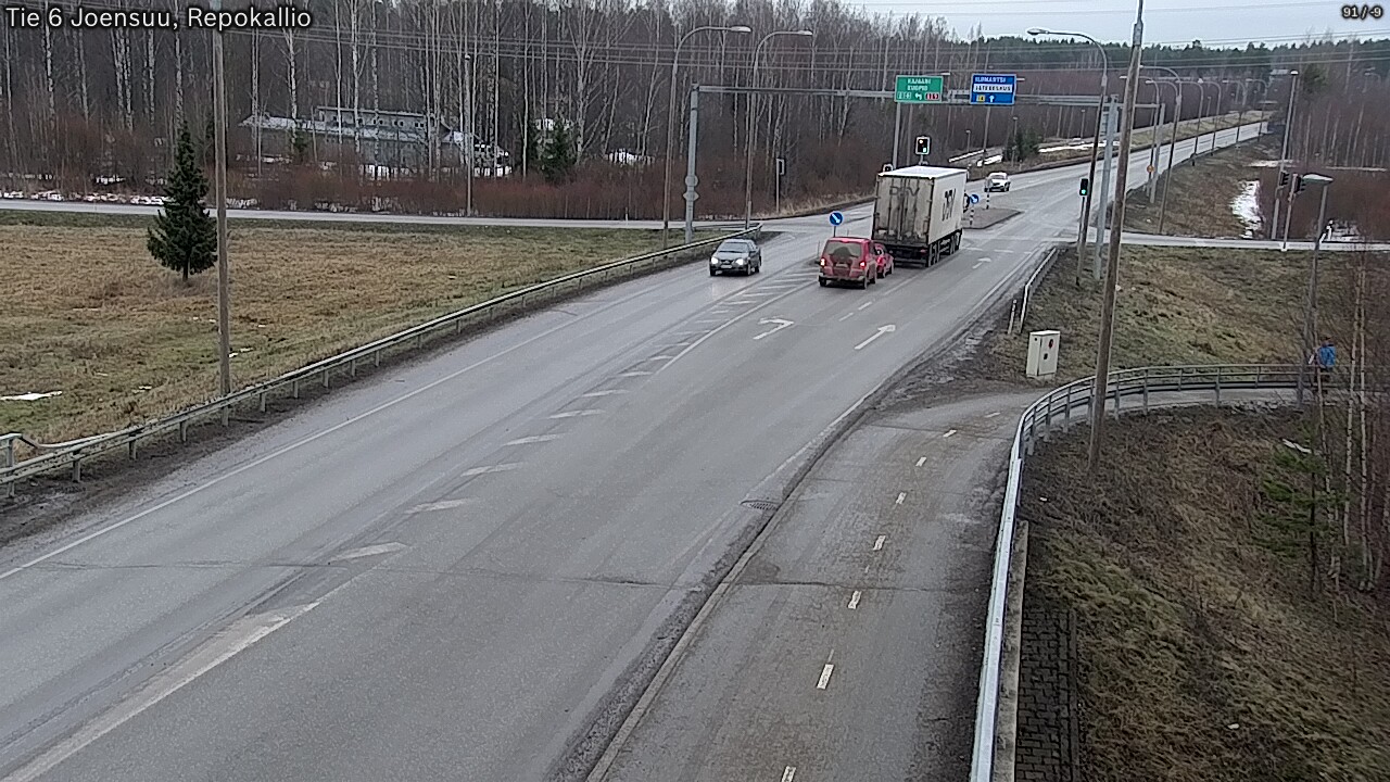 Kelikamerat Kuva Tie 6 Joensuu, Repokallio, Joensuu, Pohjois-Karjala