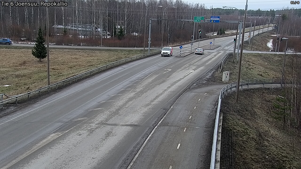 Kelikamerat Kuva Tie 6 Joensuu, Repokallio, Joensuu, Pohjois-Karjala