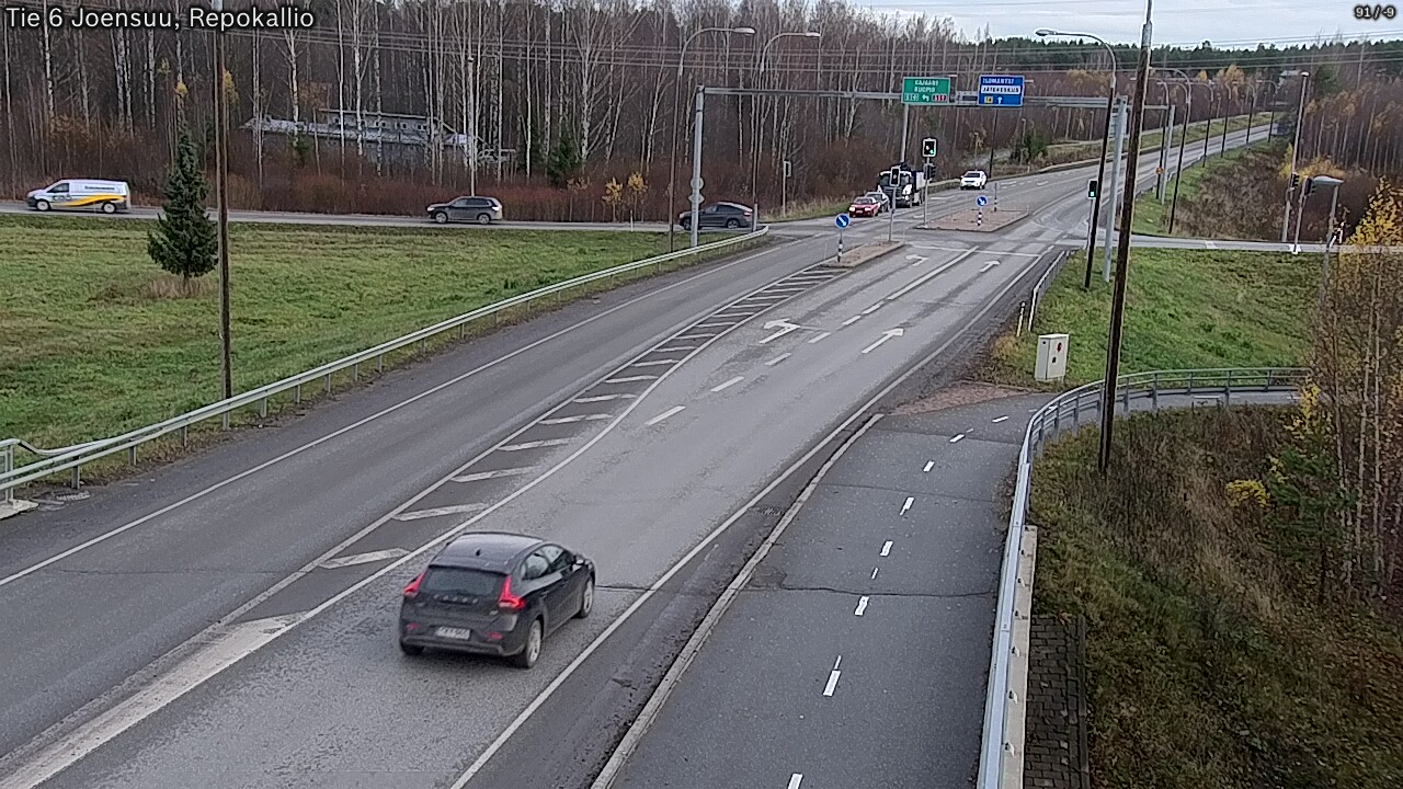 Kelikamerat Kuva Tie 6 Joensuu, Repokallio, Joensuu, Pohjois-Karjala