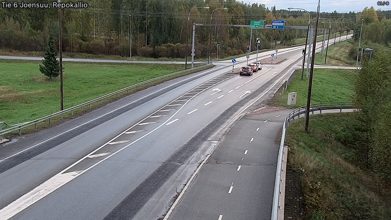 Kelikamerat Kuva Tie 6 Joensuu, Repokallio, Joensuu, Pohjois-Karjala