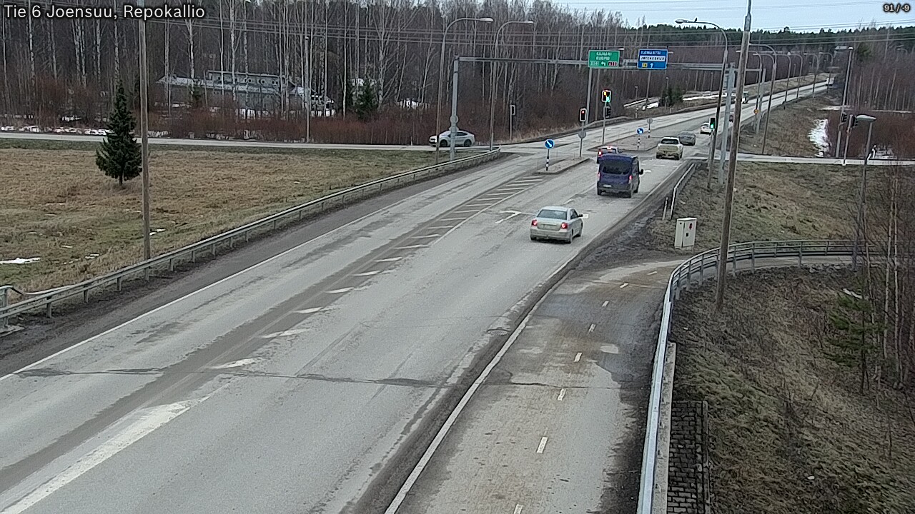 Kelikamerat Kuva Tie 6 Joensuu, Repokallio, Joensuu, Pohjois-Karjala