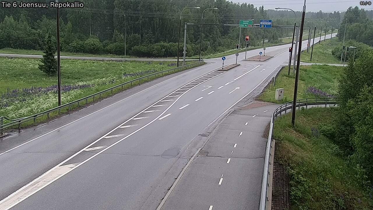 Kelikamerat Kuva Tie 6 Joensuu, Repokallio, Joensuu, Pohjois-Karjala