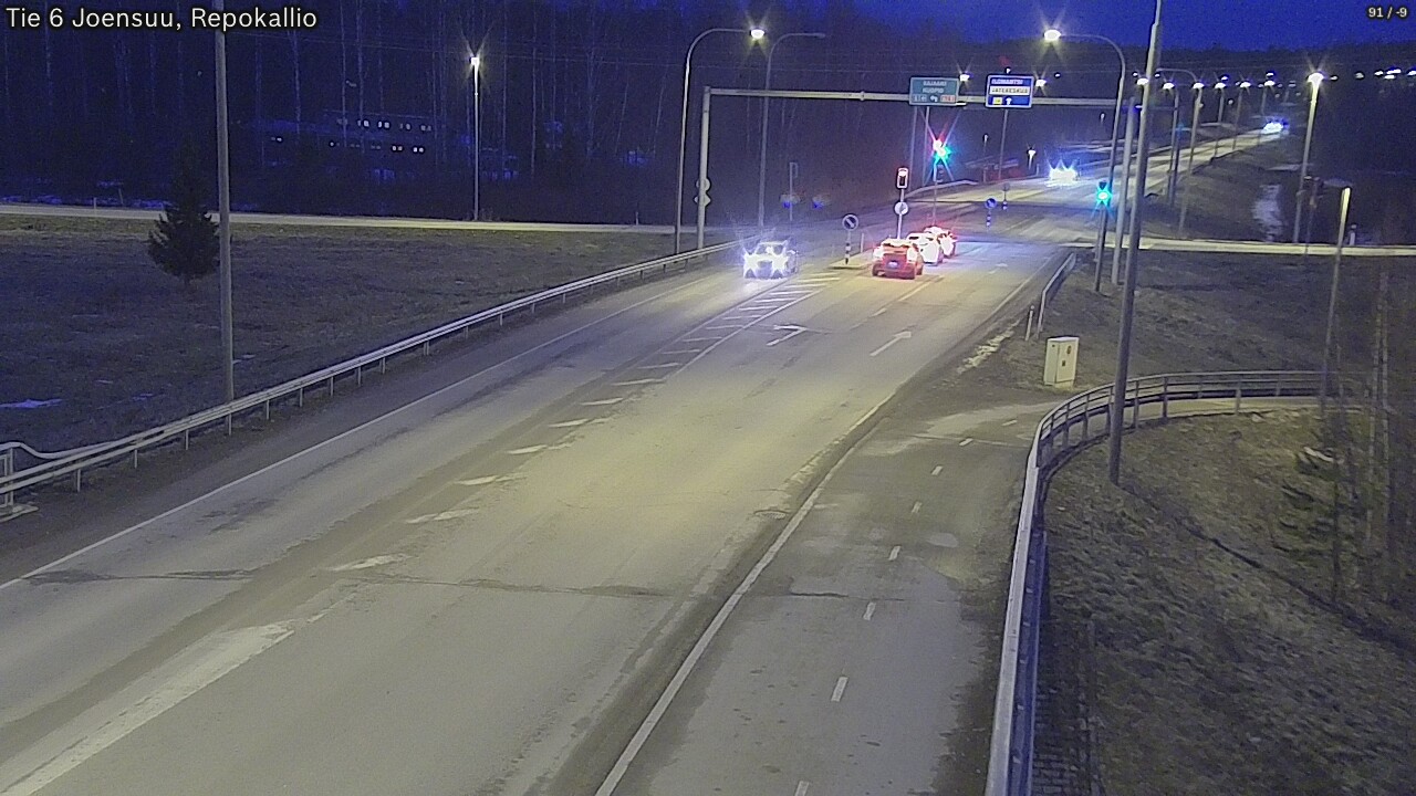 Kelikamerat Kuva Tie 6 Joensuu, Repokallio, Joensuu, Pohjois-Karjala