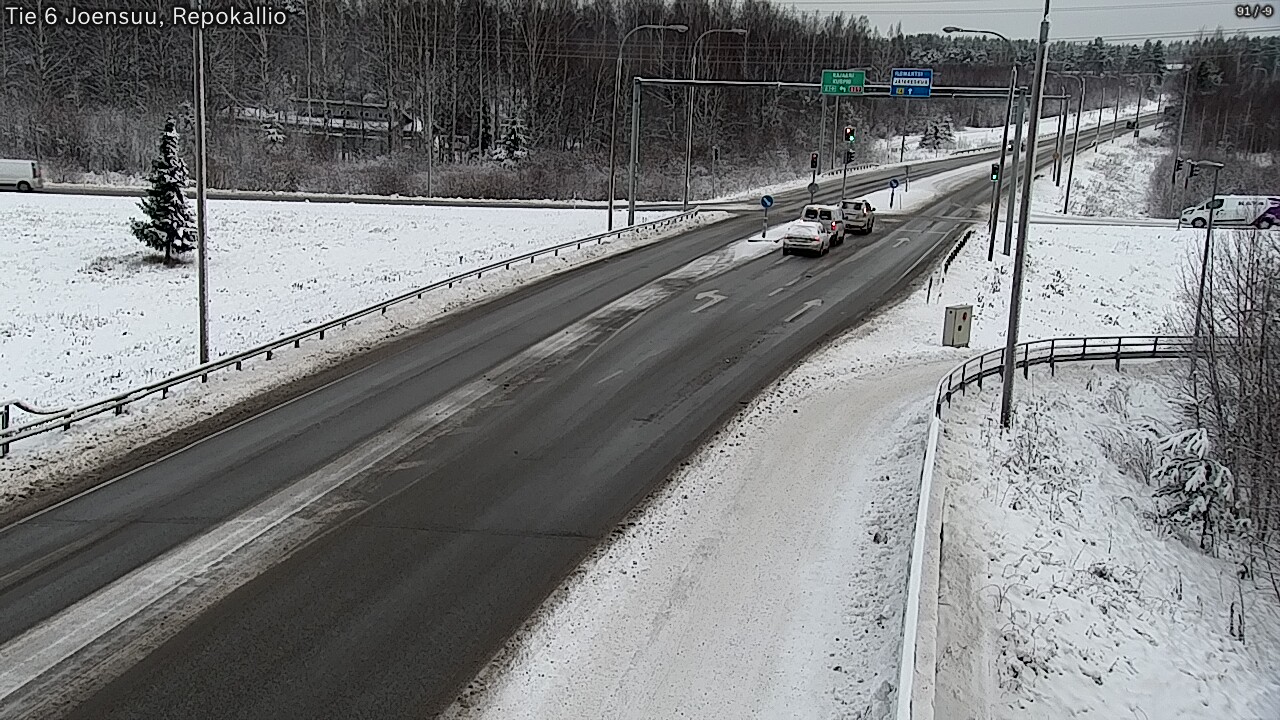 Kelikamerat Kuva Tie 6 Joensuu, Repokallio, Joensuu, Pohjois-Karjala