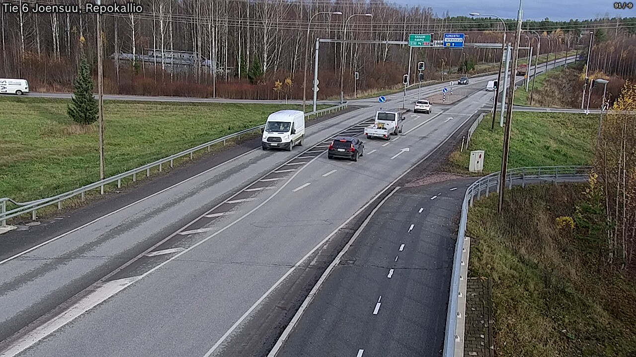 Kelikamerat Kuva Tie 6 Joensuu, Repokallio, Joensuu, Pohjois-Karjala