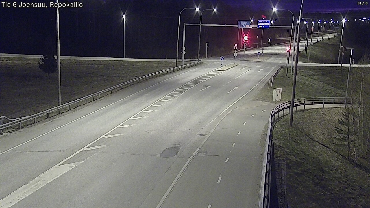 Kelikamerat Kuva Tie 6 Joensuu, Repokallio, Joensuu, Pohjois-Karjala