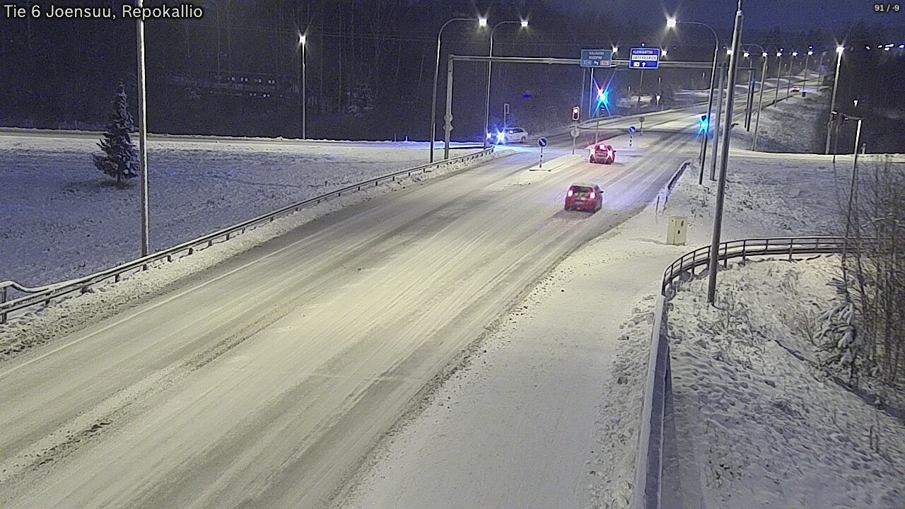 Kelikamerat Kuva Tie 6 Joensuu, Repokallio, Joensuu, Pohjois-Karjala