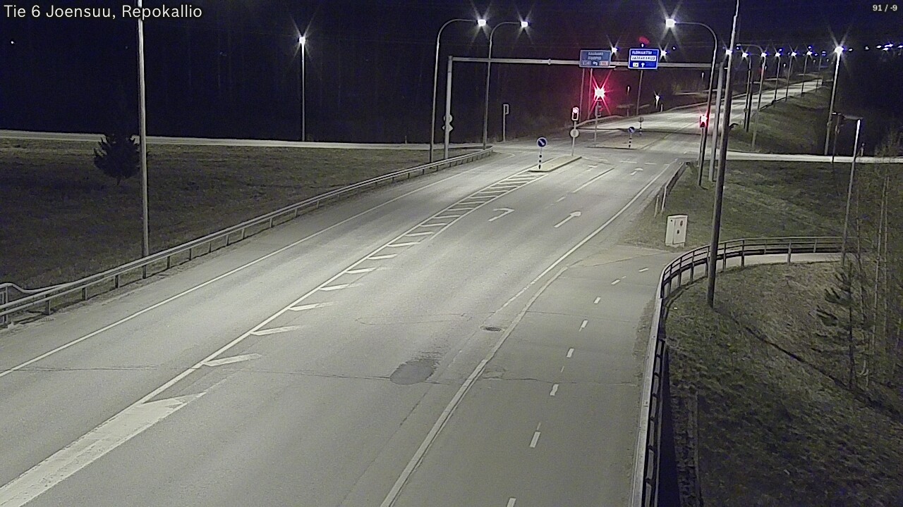 Kelikamerat Kuva Tie 6 Joensuu, Repokallio, Joensuu, Pohjois-Karjala