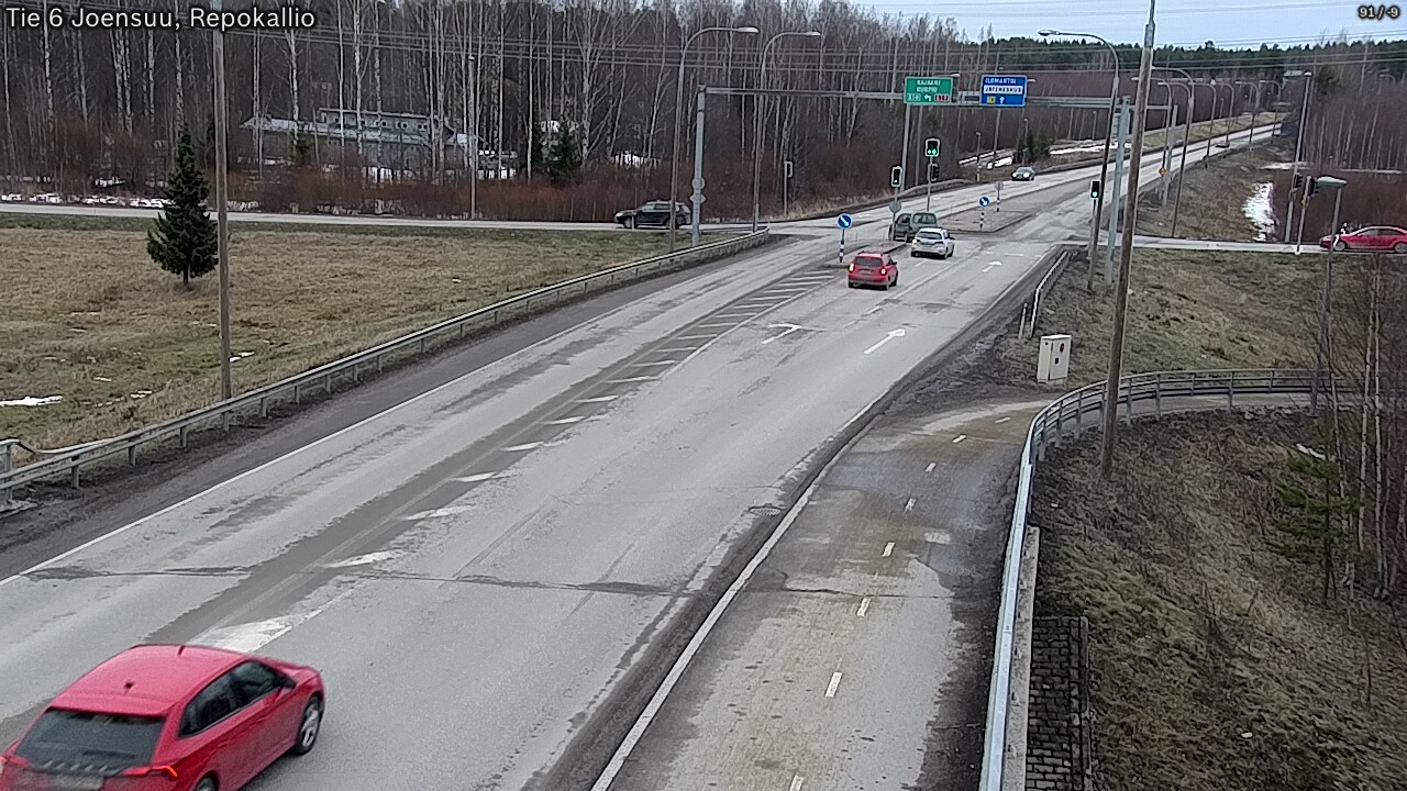 Kelikamerat Kuva Tie 6 Joensuu, Repokallio, Joensuu, Pohjois-Karjala