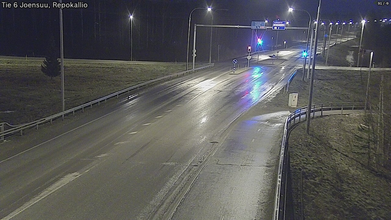 Kelikamerat Kuva Tie 6 Joensuu, Repokallio, Joensuu, Pohjois-Karjala