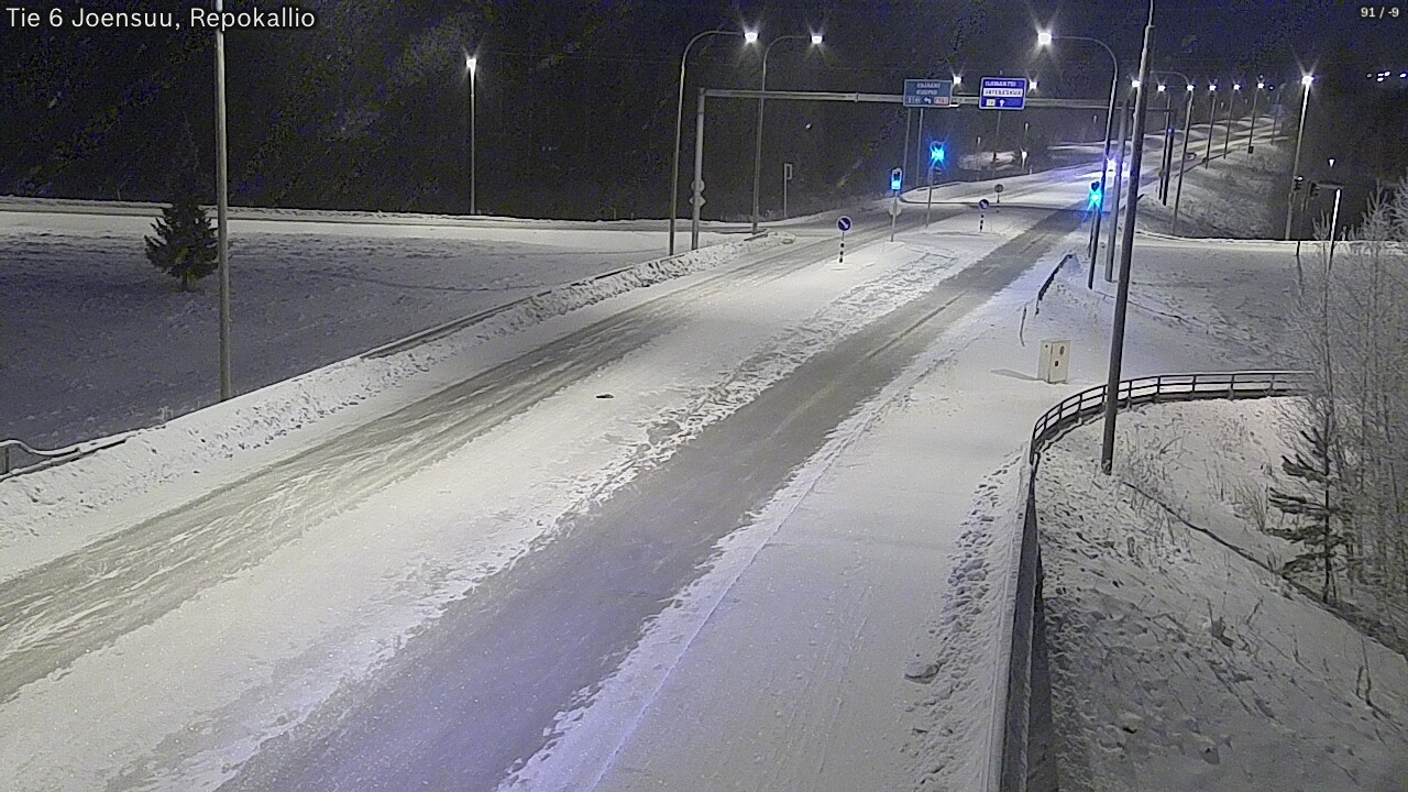 Kelikamerat Kuva Tie 6 Joensuu, Repokallio, Joensuu, Pohjois-Karjala