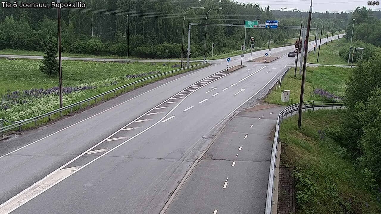 Kelikamerat Kuva Tie 6 Joensuu, Repokallio, Joensuu, Pohjois-Karjala