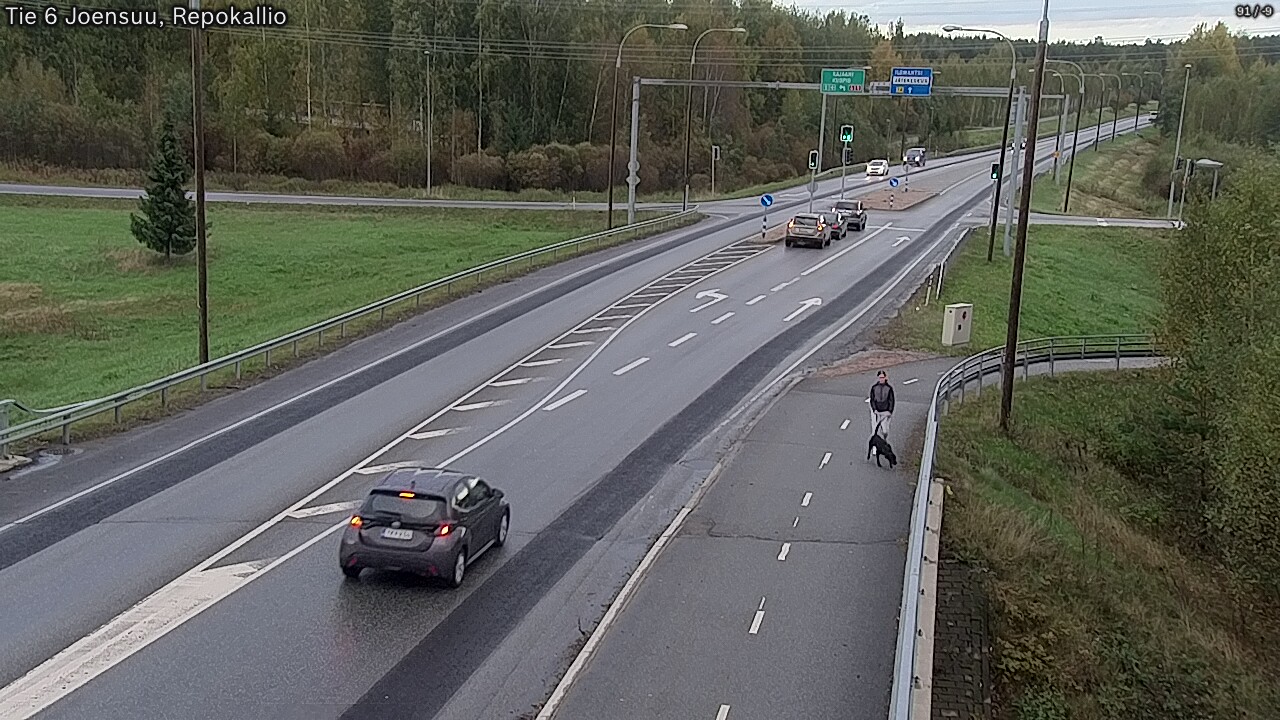 Kelikamerat Kuva Tie 6 Joensuu, Repokallio, Joensuu, Pohjois-Karjala