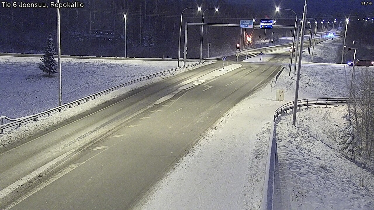 Kelikamerat Kuva Tie 6 Joensuu, Repokallio, Joensuu, Pohjois-Karjala