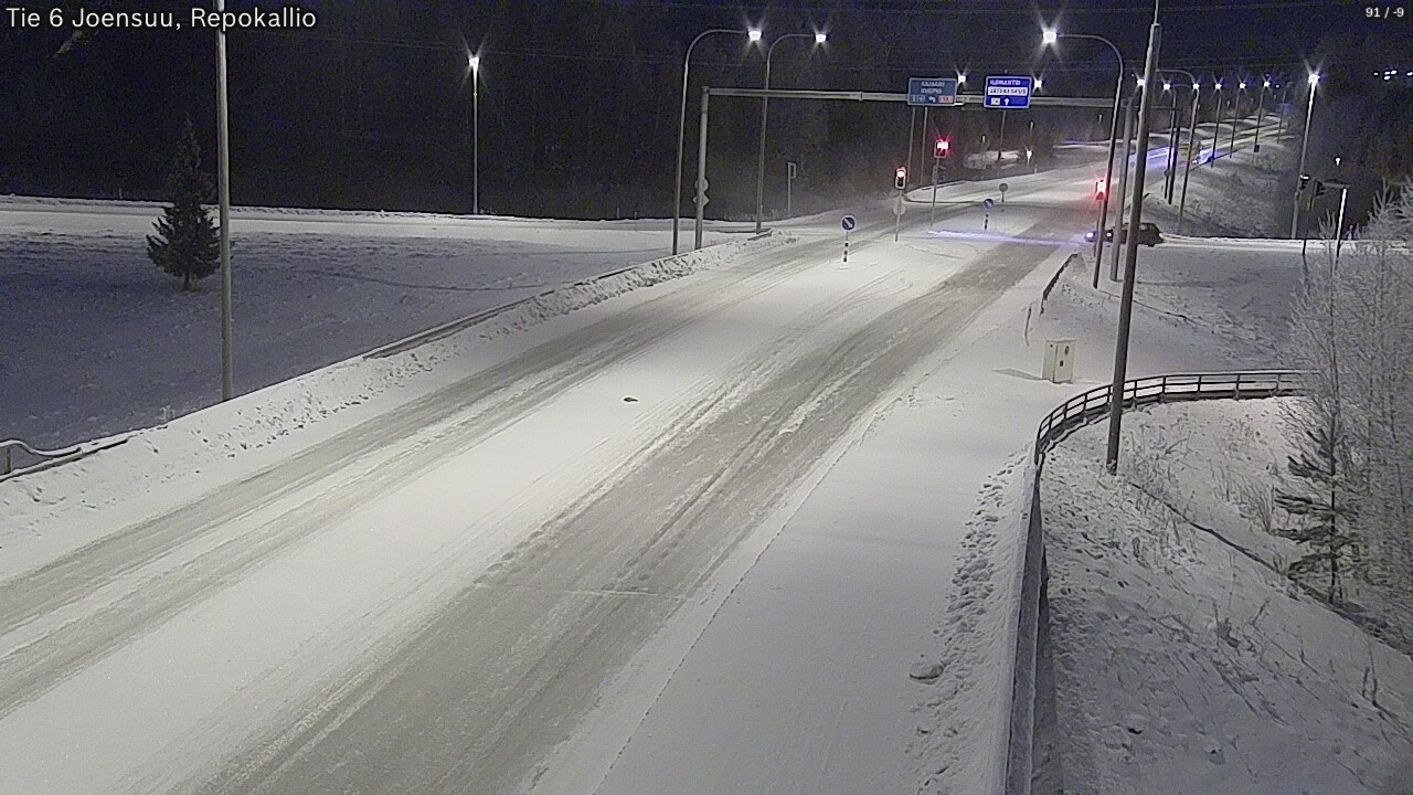 Kelikamerat Kuva Tie 6 Joensuu, Repokallio, Joensuu, Pohjois-Karjala