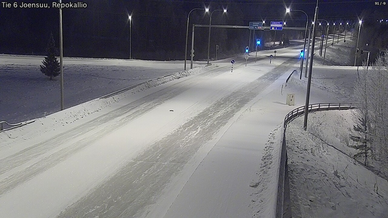 Kelikamerat Kuva Tie 6 Joensuu, Repokallio, Joensuu, Pohjois-Karjala