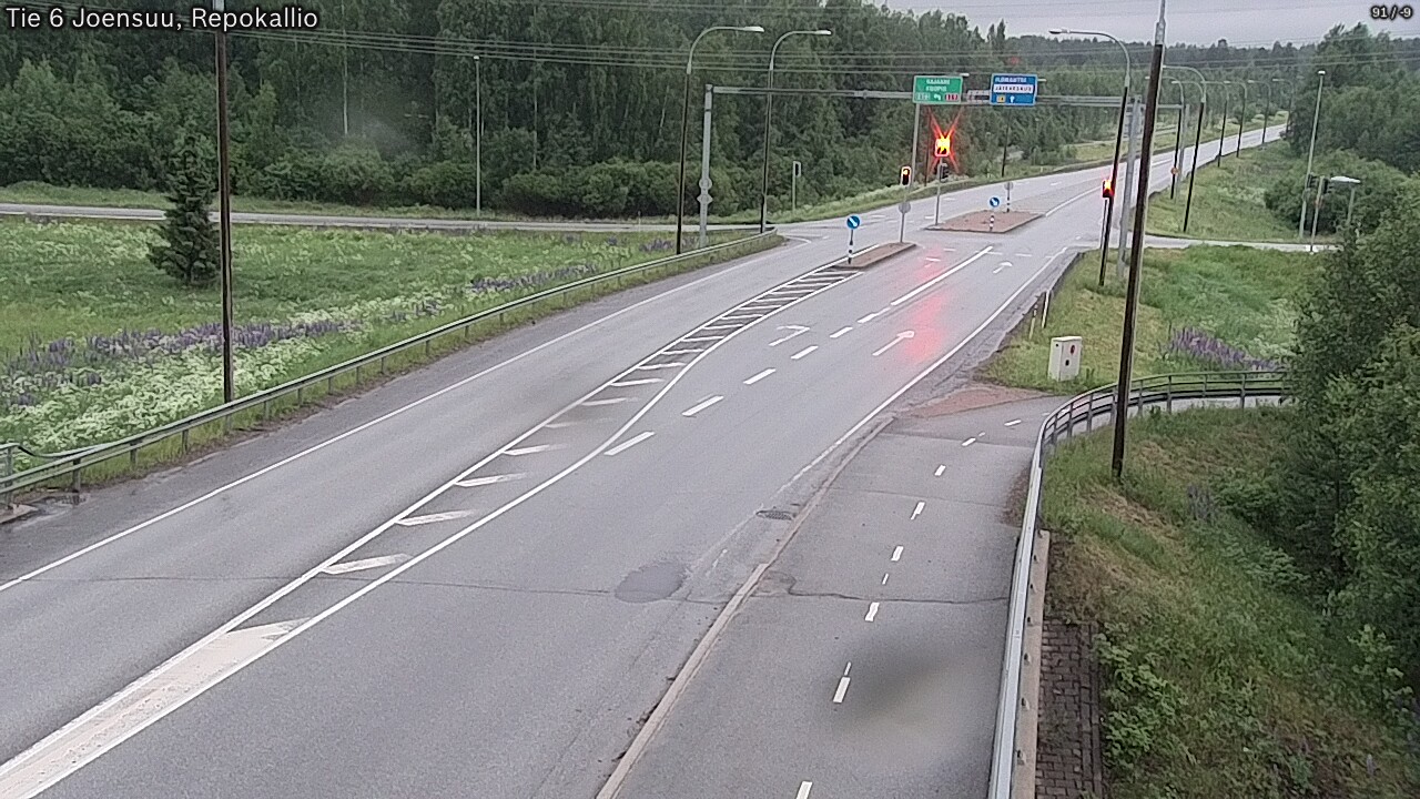 Kelikamerat Kuva Tie 6 Joensuu, Repokallio, Joensuu, Pohjois-Karjala