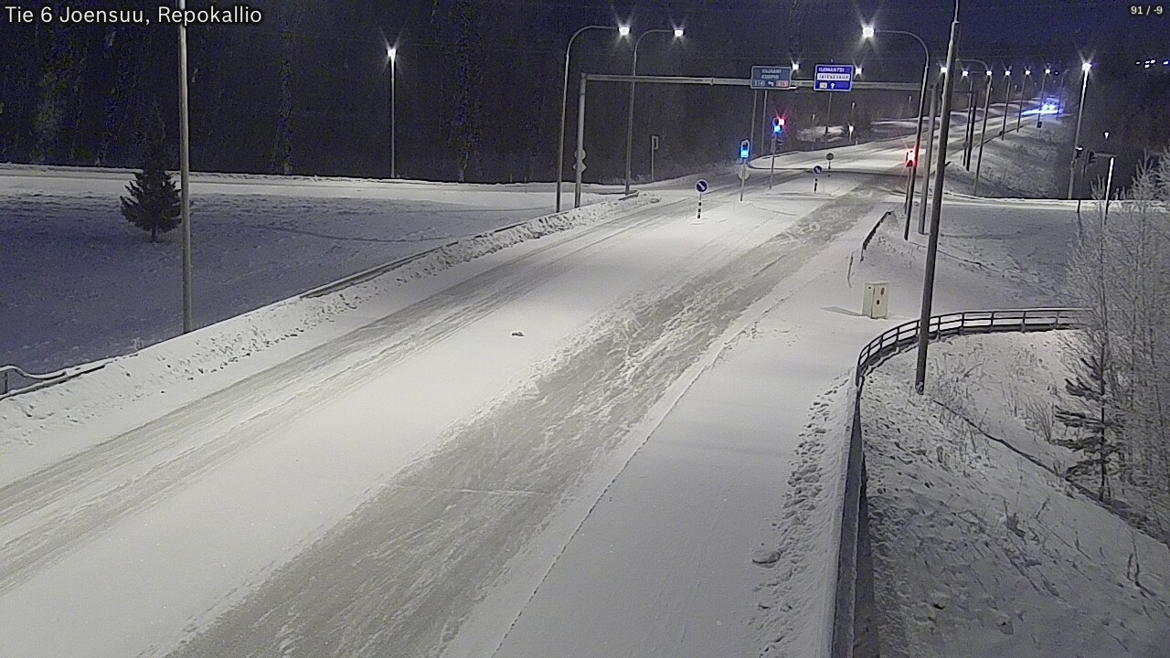 Kelikamerat Kuva Tie 6 Joensuu, Repokallio, Joensuu, Pohjois-Karjala