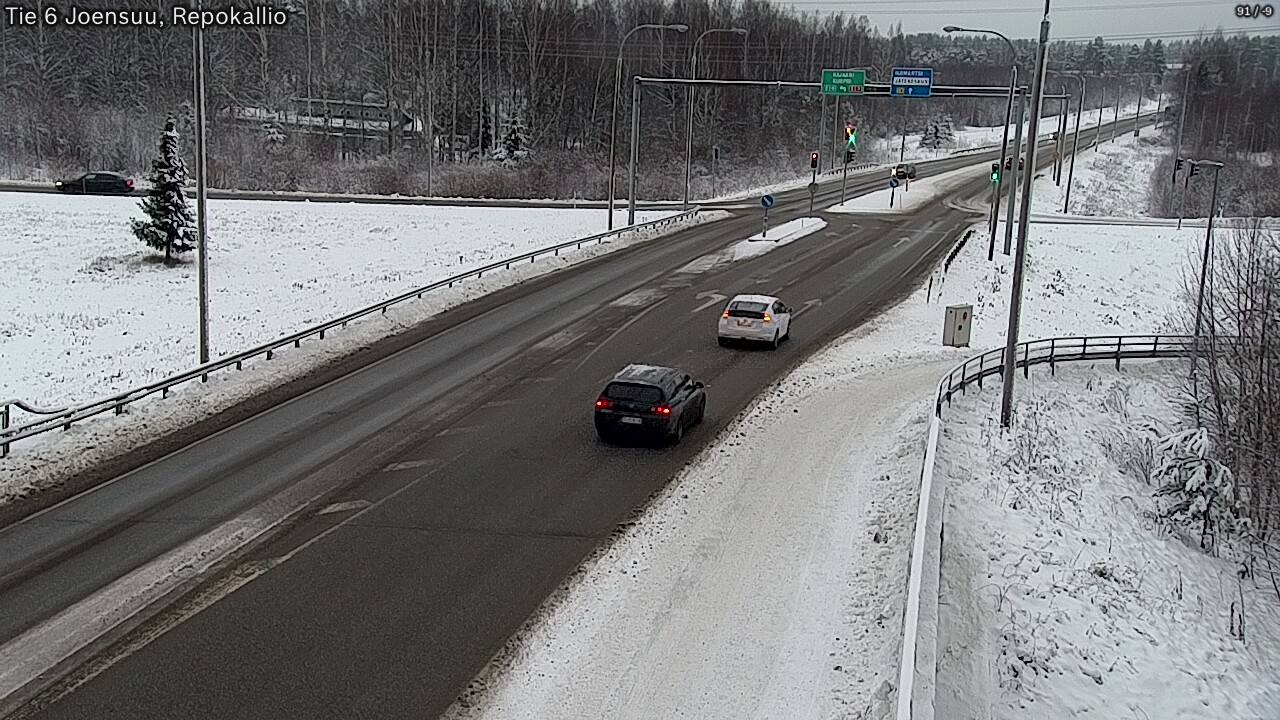 Kelikamerat Kuva Tie 6 Joensuu, Repokallio, Joensuu, Pohjois-Karjala