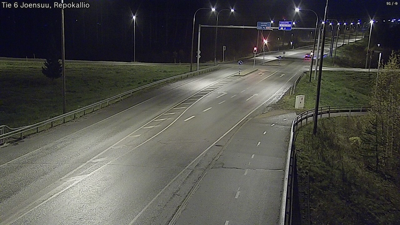 Kelikamerat Kuva Tie 6 Joensuu, Repokallio, Joensuu, Pohjois-Karjala