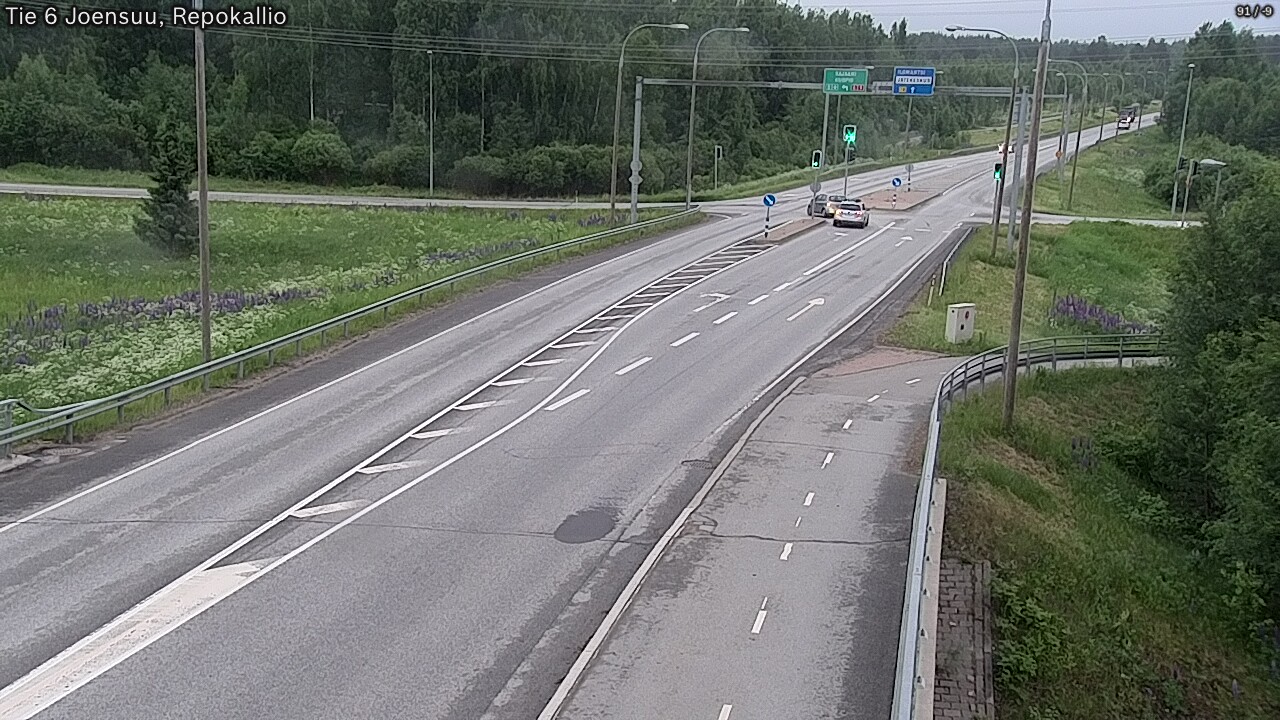 Kelikamerat Kuva Tie 6 Joensuu, Repokallio, Joensuu, Pohjois-Karjala