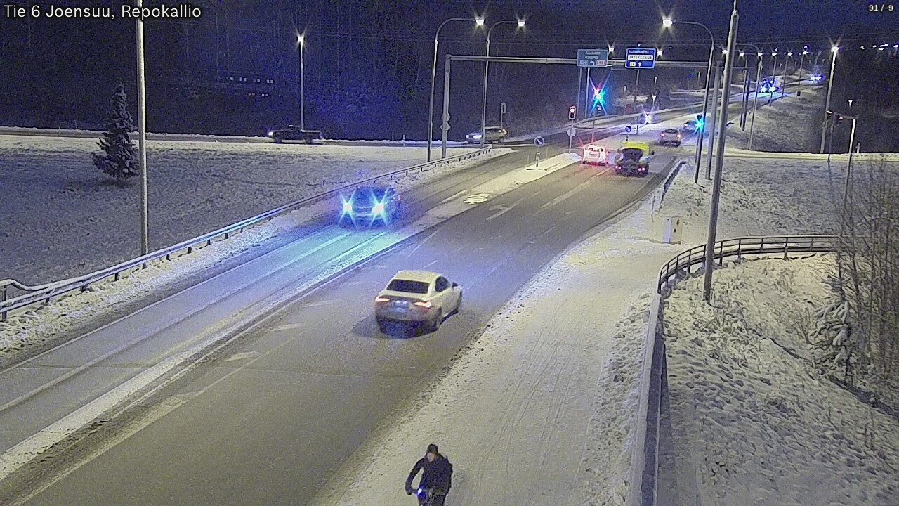 Kelikamerat Kuva Tie 6 Joensuu, Repokallio, Joensuu, Pohjois-Karjala