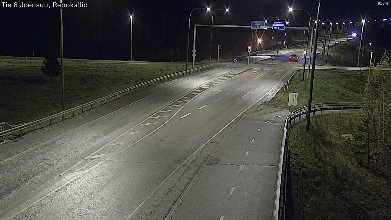 Kelikamerat Kuva Tie 6 Joensuu, Repokallio, Joensuu, Pohjois-Karjala