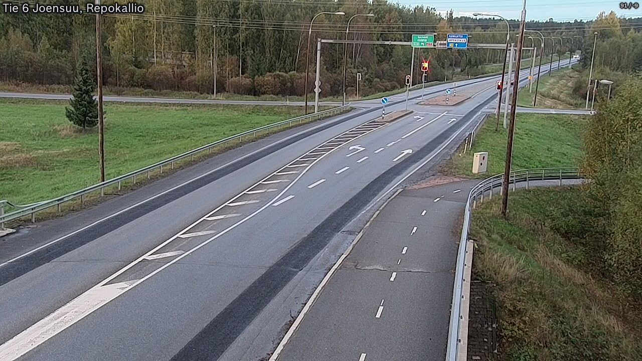 Kelikamerat Kuva Tie 6 Joensuu, Repokallio, Joensuu, Pohjois-Karjala