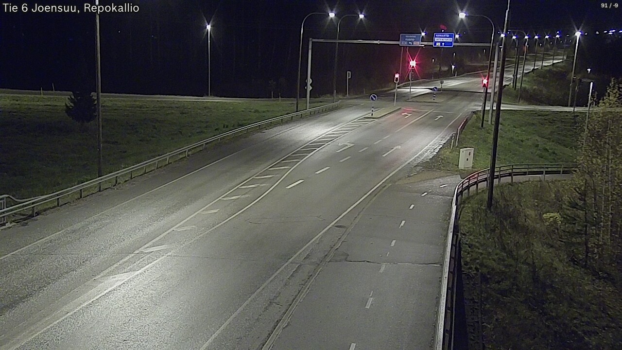 Kelikamerat Kuva Tie 6 Joensuu, Repokallio, Joensuu, Pohjois-Karjala