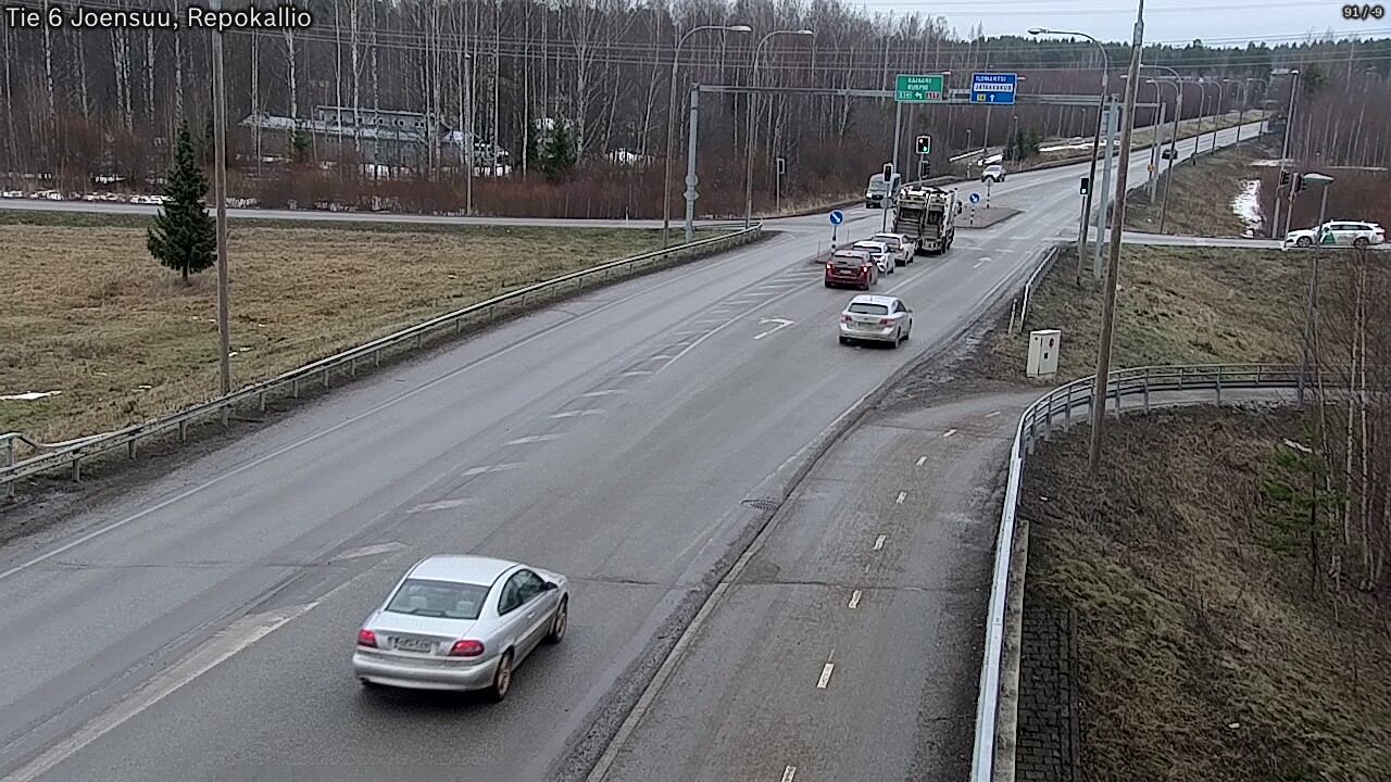 Kelikamerat Kuva Tie 6 Joensuu, Repokallio, Joensuu, Pohjois-Karjala