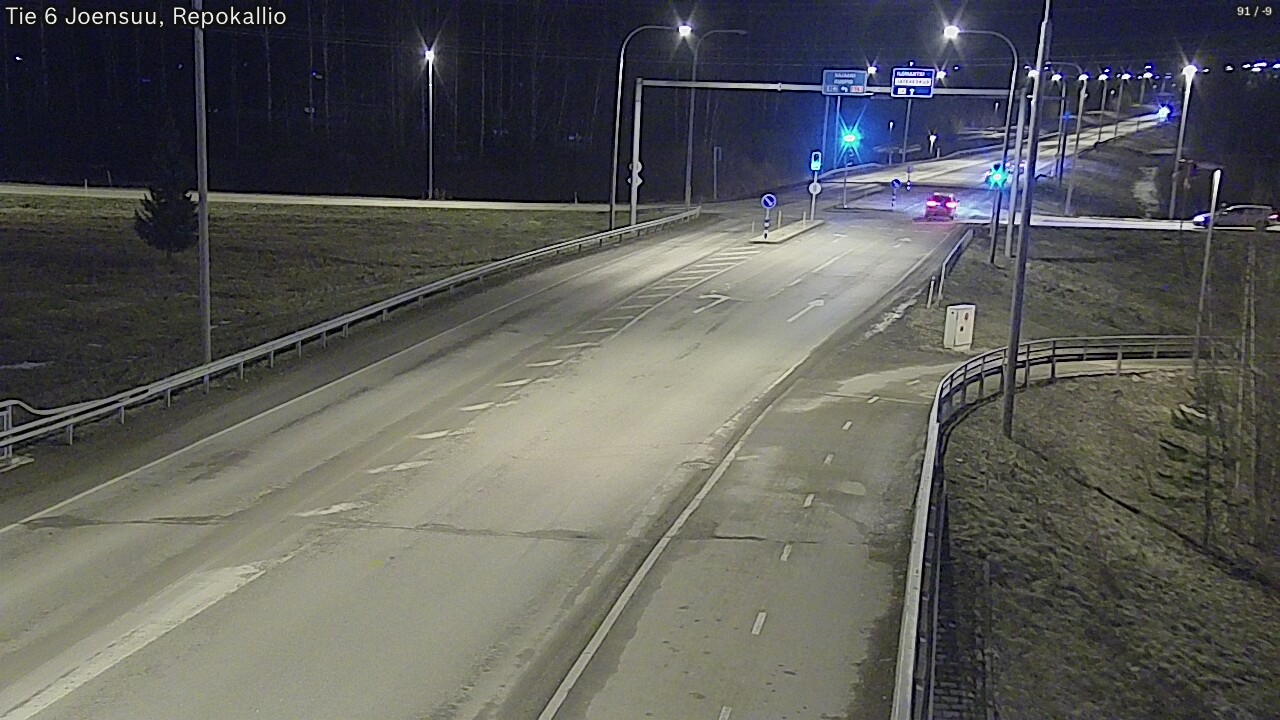 Kelikamerat Kuva Tie 6 Joensuu, Repokallio, Joensuu, Pohjois-Karjala