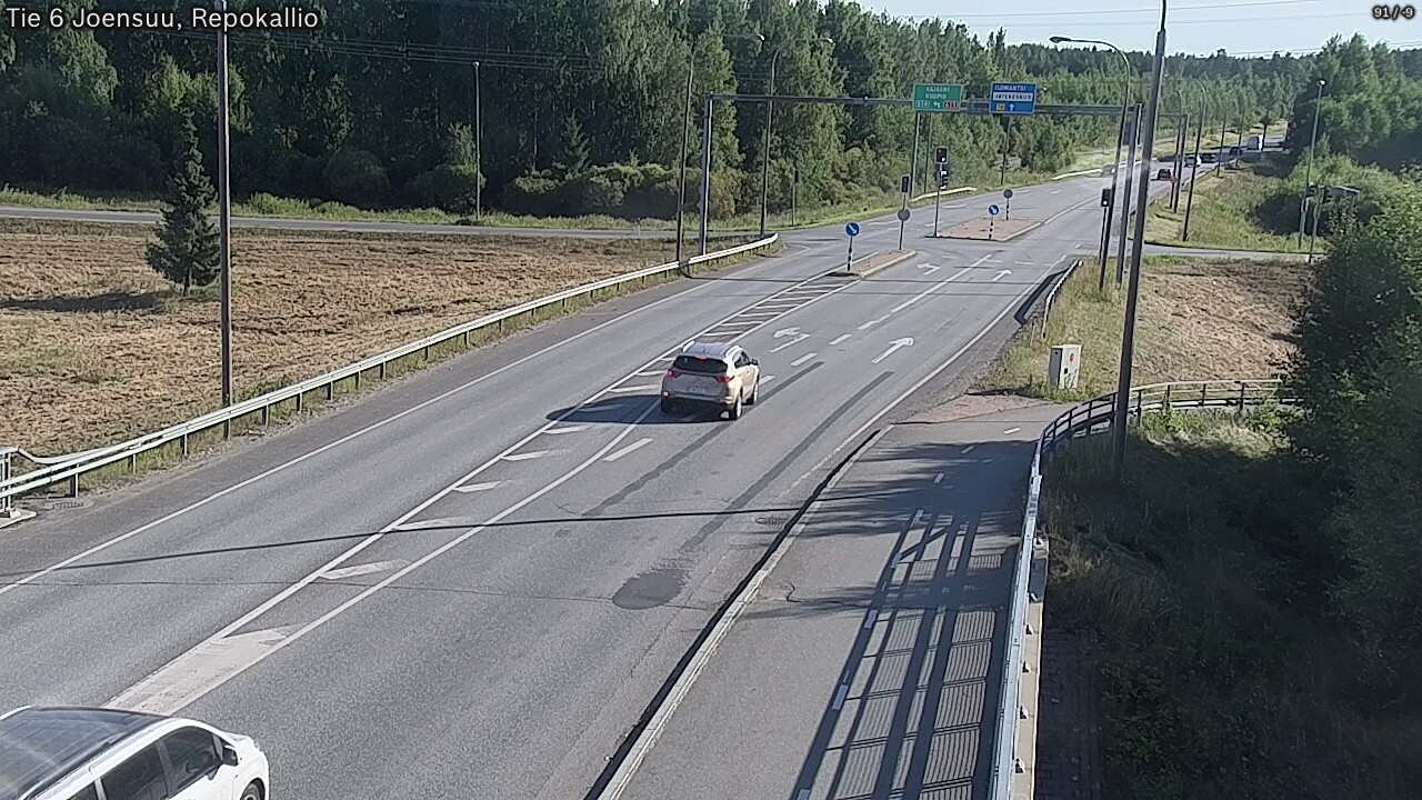 Kelikamerat Kuva Tie 6 Joensuu, Repokallio, Joensuu, Pohjois-Karjala