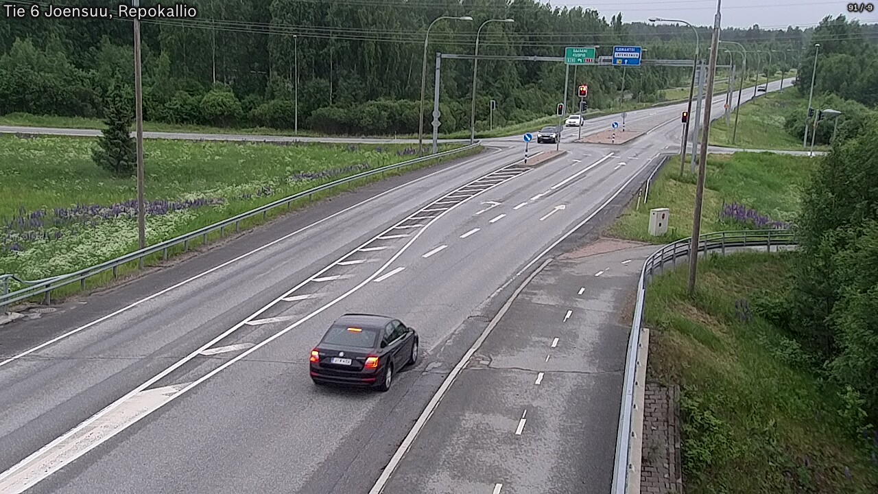 Kelikamerat Kuva Tie 6 Joensuu, Repokallio, Joensuu, Pohjois-Karjala