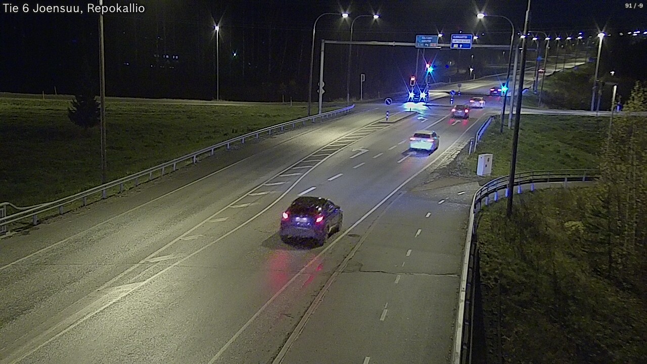 Kelikamerat Kuva Tie 6 Joensuu, Repokallio, Joensuu, Pohjois-Karjala