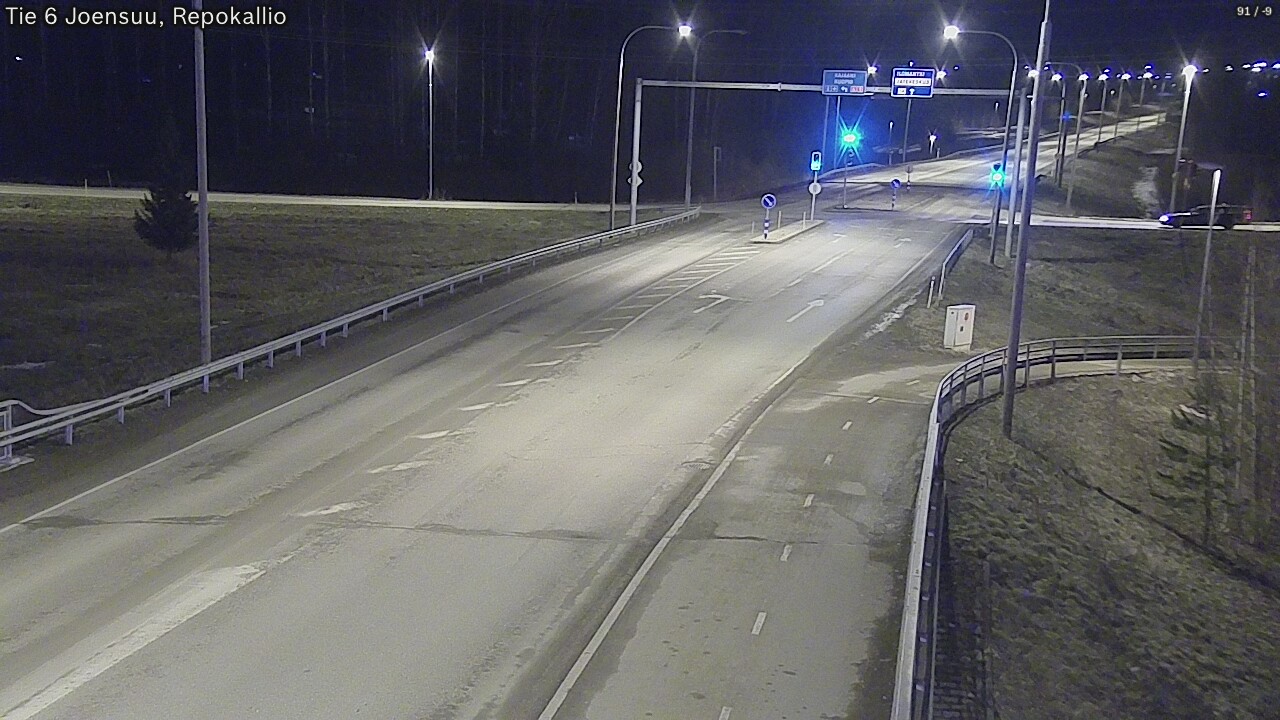 Kelikamerat Kuva Tie 6 Joensuu, Repokallio, Joensuu, Pohjois-Karjala