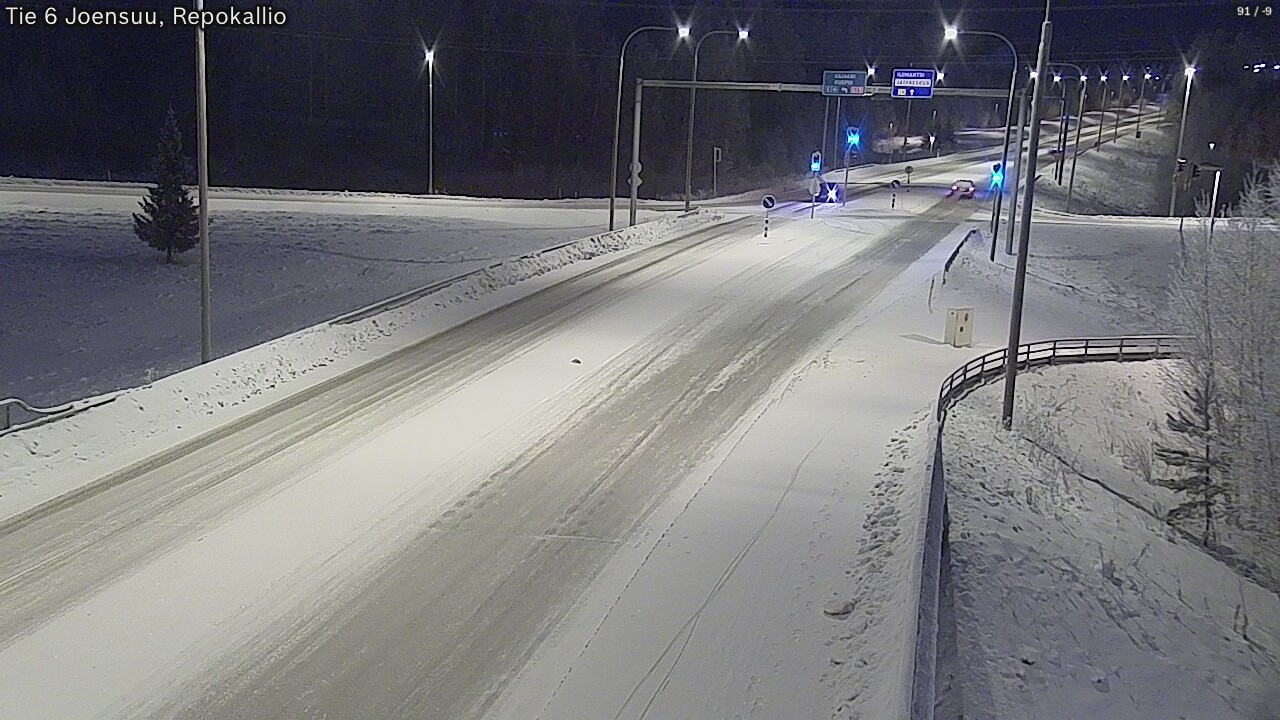 Kelikamerat Kuva Tie 6 Joensuu, Repokallio, Joensuu, Pohjois-Karjala