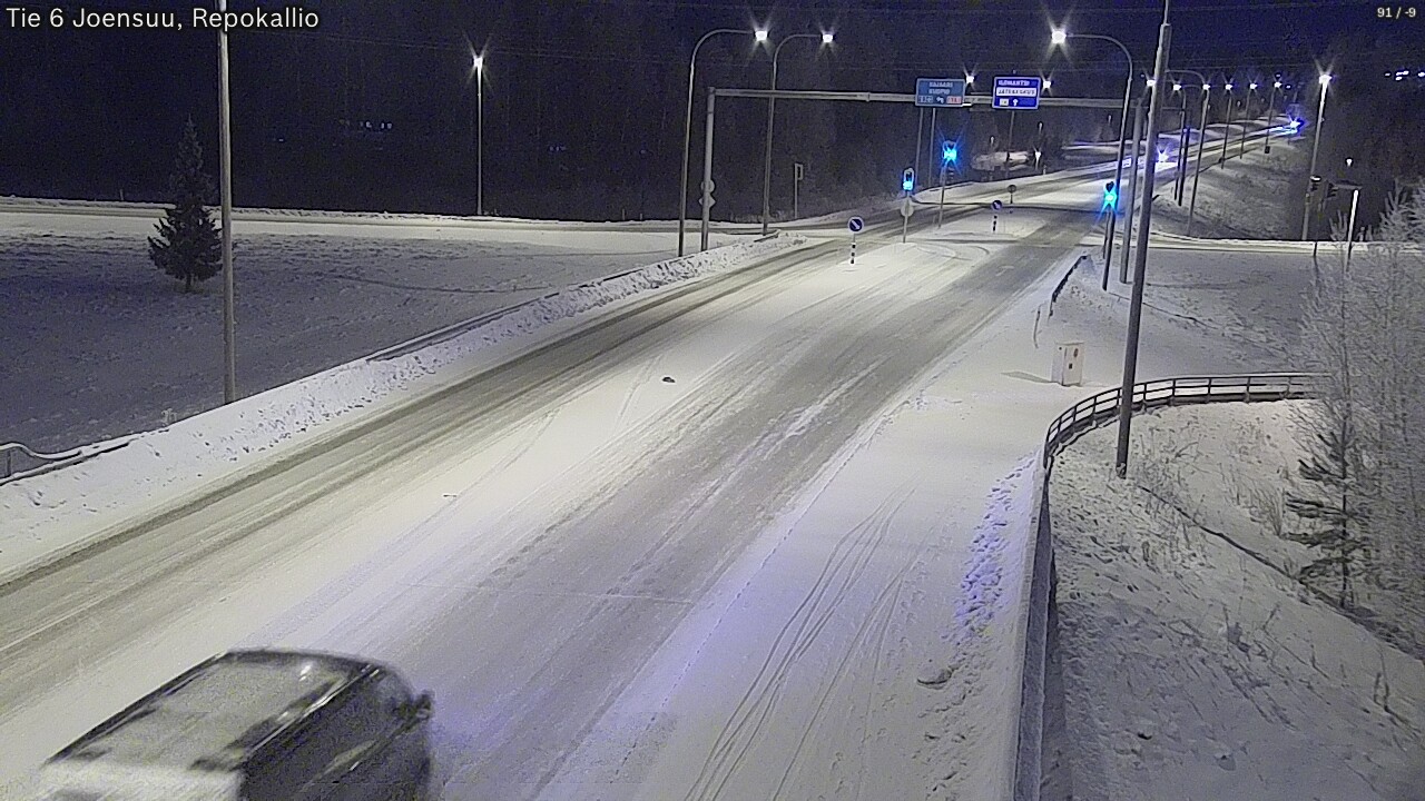 Kelikamerat Kuva Tie 6 Joensuu, Repokallio, Joensuu, Pohjois-Karjala