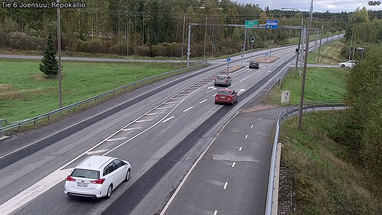 Kelikamerat Kuva Tie 6 Joensuu, Repokallio, Joensuu, Pohjois-Karjala
