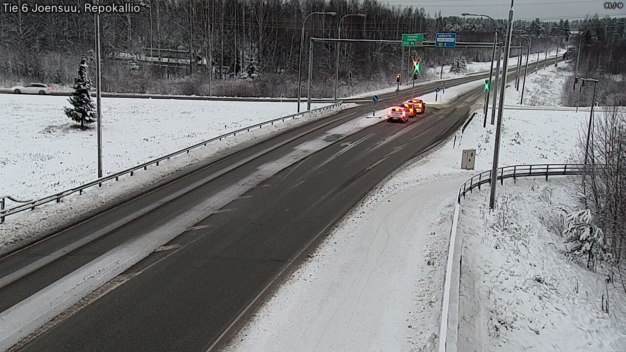 Kelikamerat Kuva Tie 6 Joensuu, Repokallio, Joensuu, Pohjois-Karjala