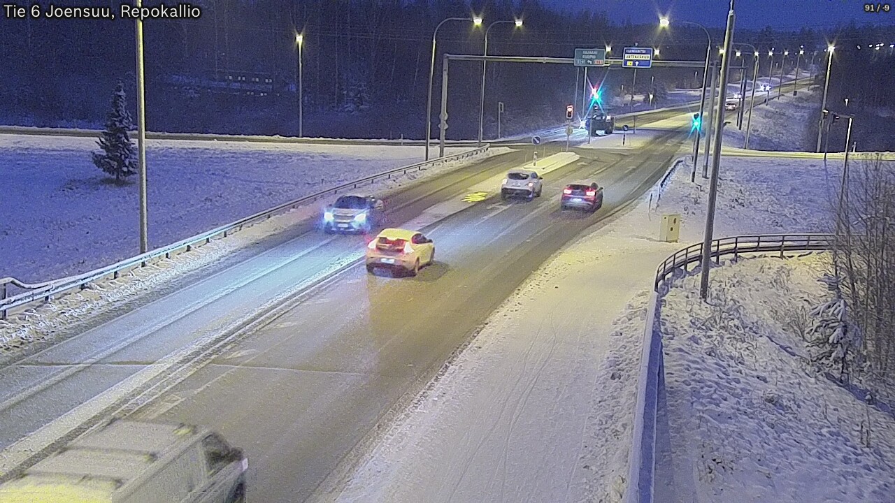 Kelikamerat Kuva Tie 6 Joensuu, Repokallio, Joensuu, Pohjois-Karjala