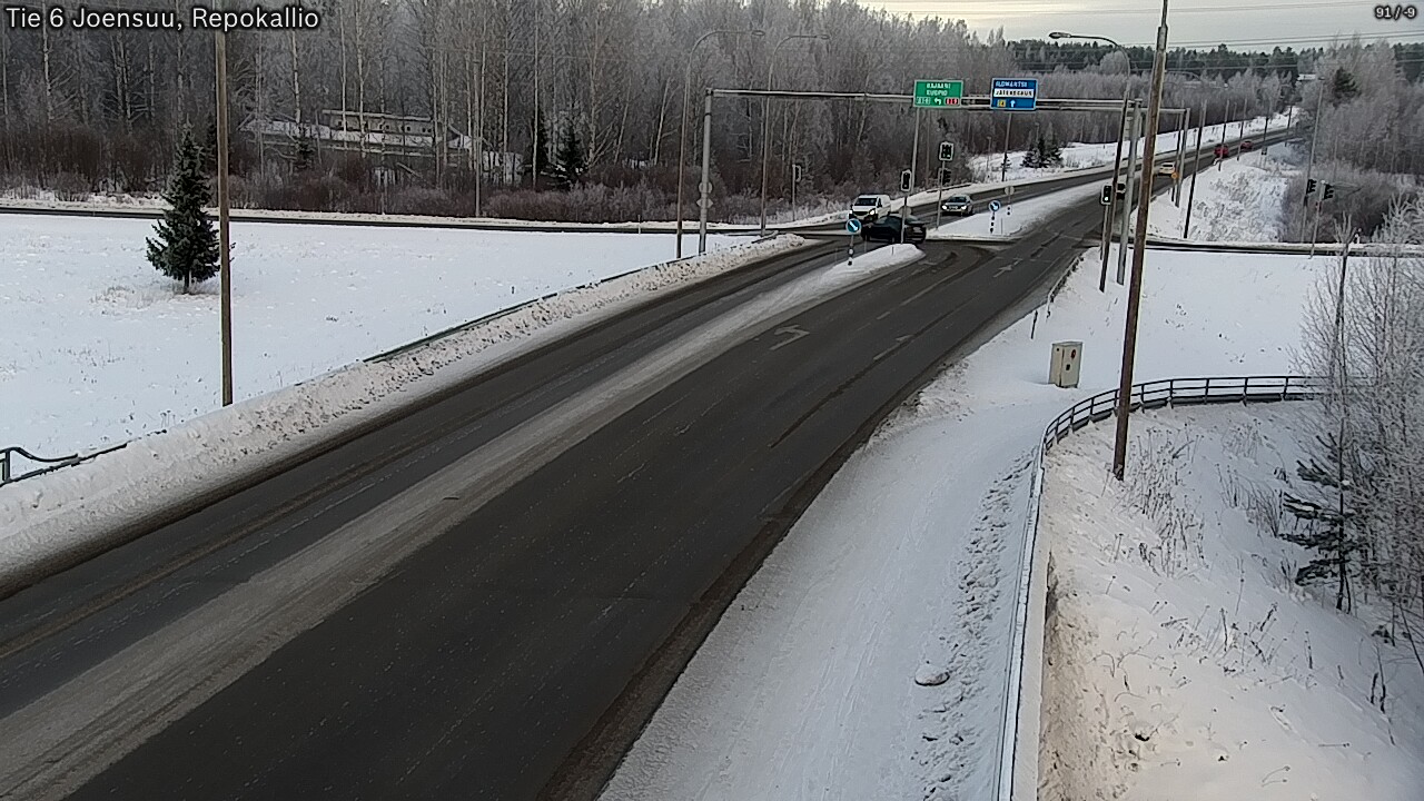 Kelikamerat Kuva Tie 6 Joensuu, Repokallio, Joensuu, Pohjois-Karjala