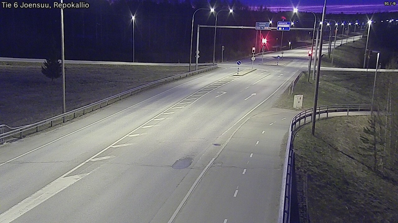 Kelikamerat Kuva Tie 6 Joensuu, Repokallio, Joensuu, Pohjois-Karjala