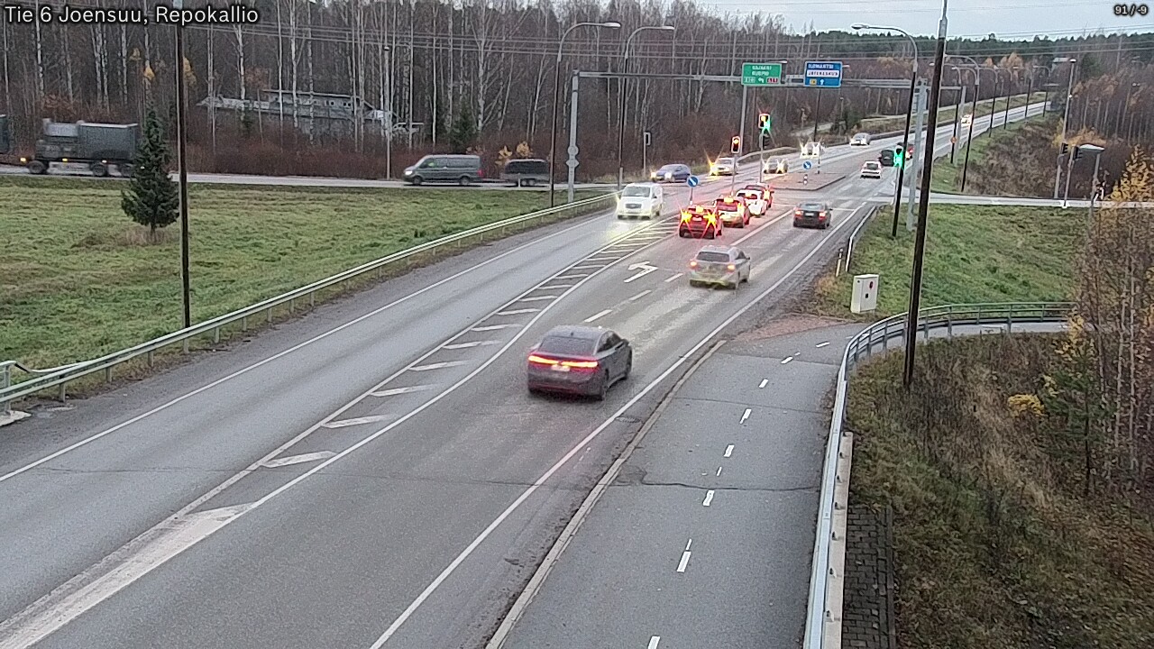 Kelikamerat Kuva Tie 6 Joensuu, Repokallio, Joensuu, Pohjois-Karjala